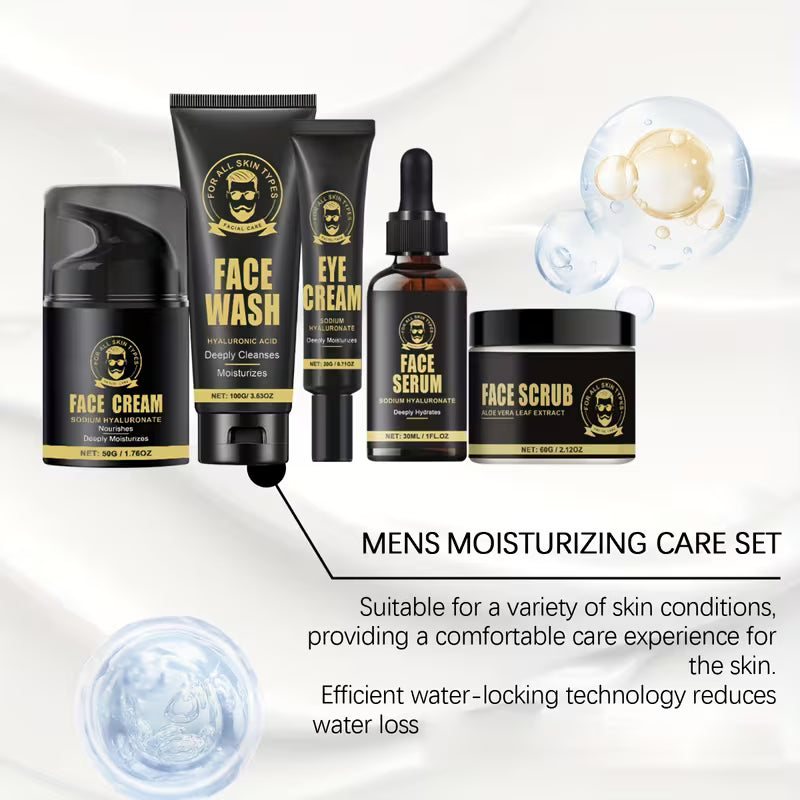 5pcs Light Beige Care Set