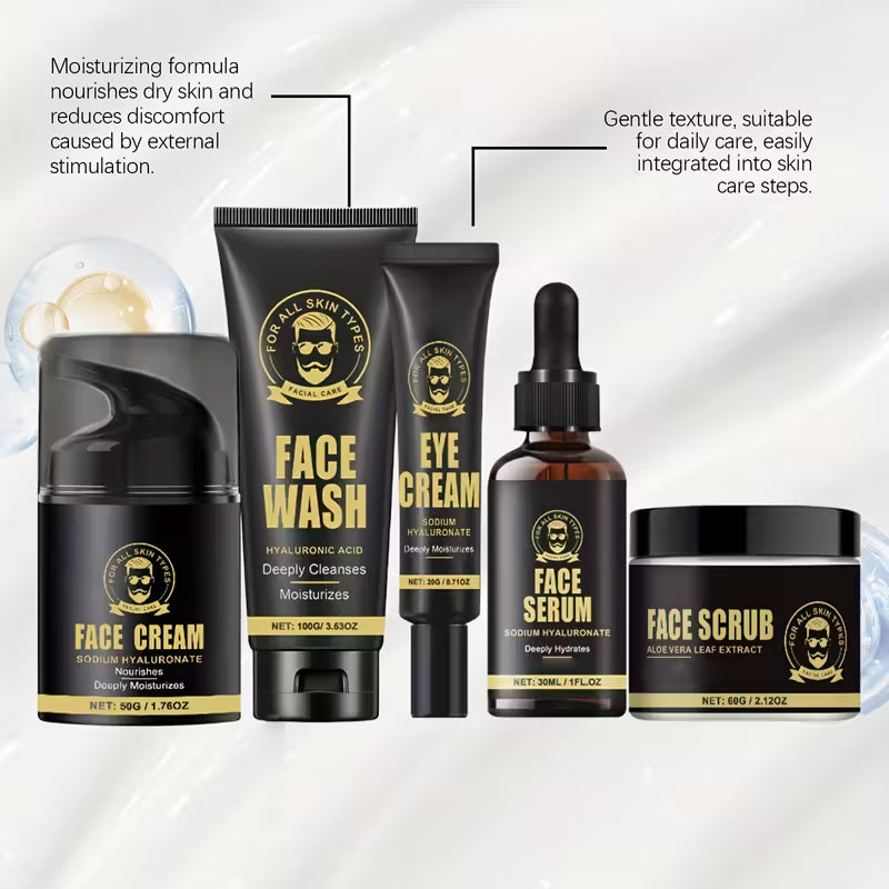 5pcs Light Beige Care Set