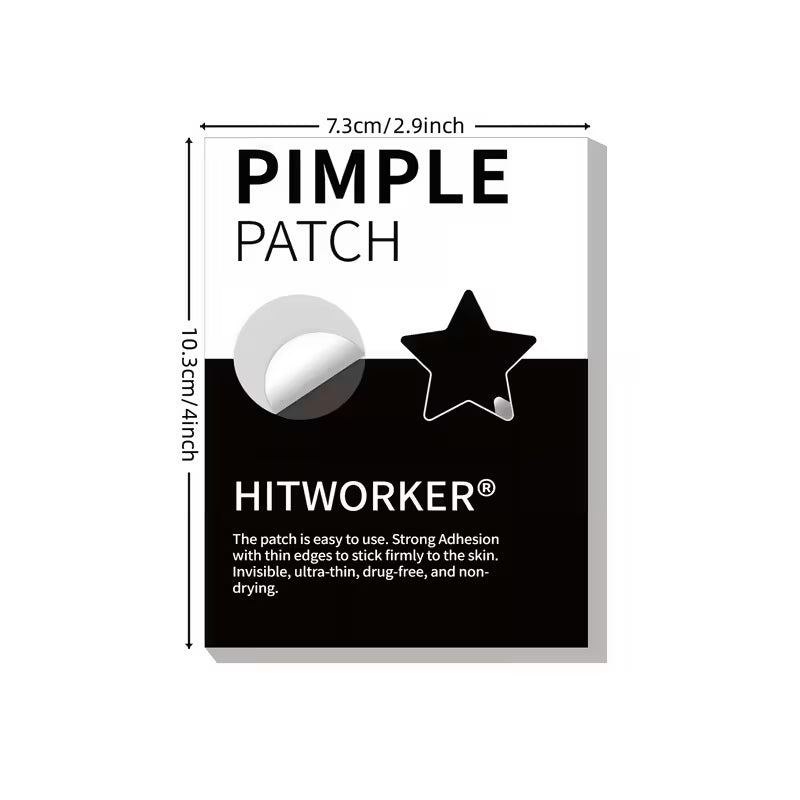 400pcs hydrocolloid anti- patches, star and circle set.