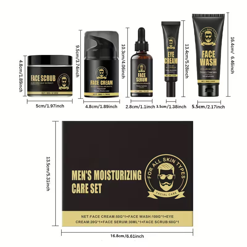 5pcs Light Beige Care Set